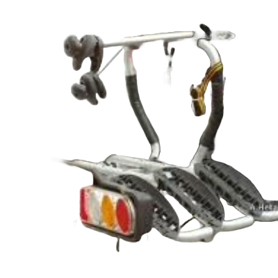 Bike rack attachment